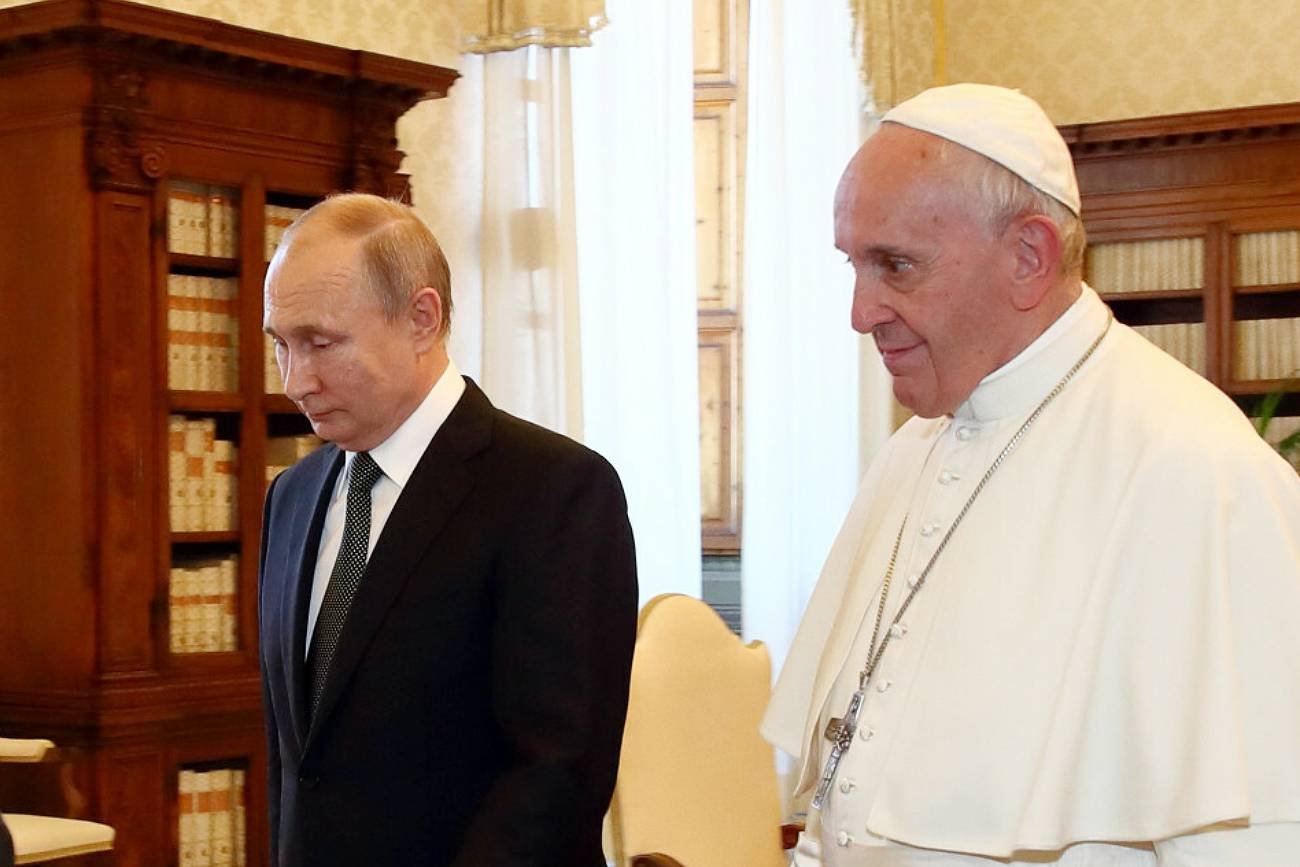 Czy zachowanie papieża Franciszka ws. wojny w Ukrainie wynika z treści tajemnic fatimskich?