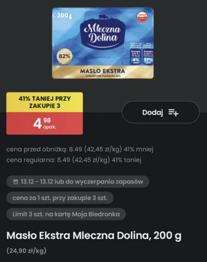 Promocje na masło. Gdzie jest najtaniej?