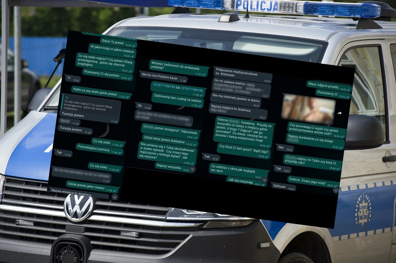 Polka skontaktowała się ze śląską policją i poinformowała o tym, że jest przetrzymywana w Tunezji.