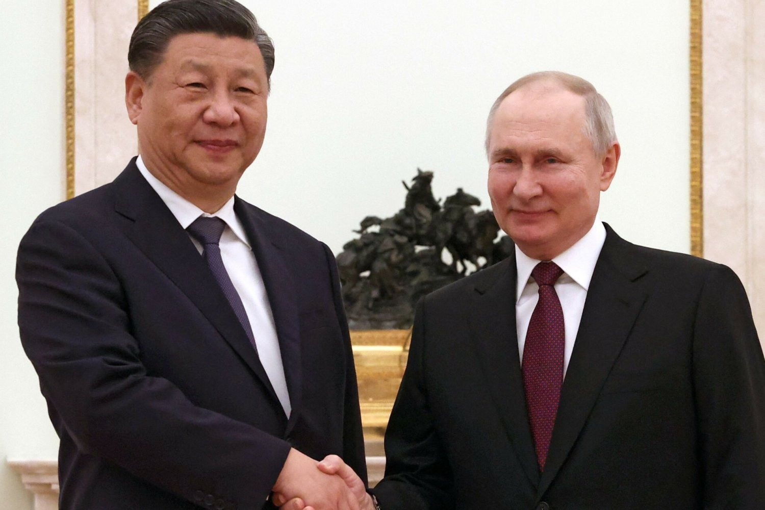 Przywódcy Rosji i Chin w Moskwie.