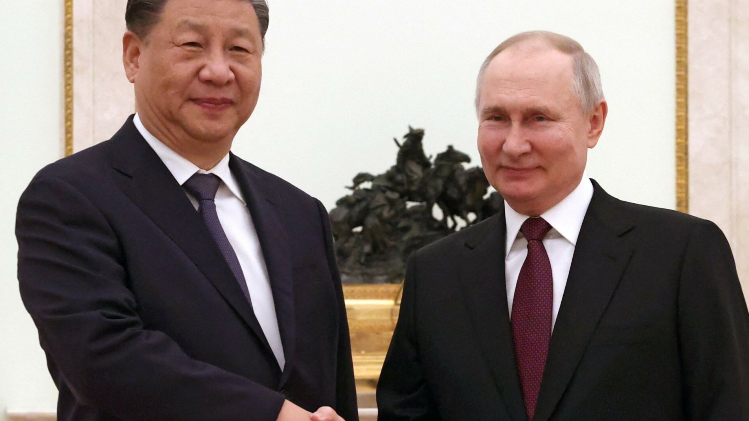 Przywódcy Rosji i Chin w Moskwie.