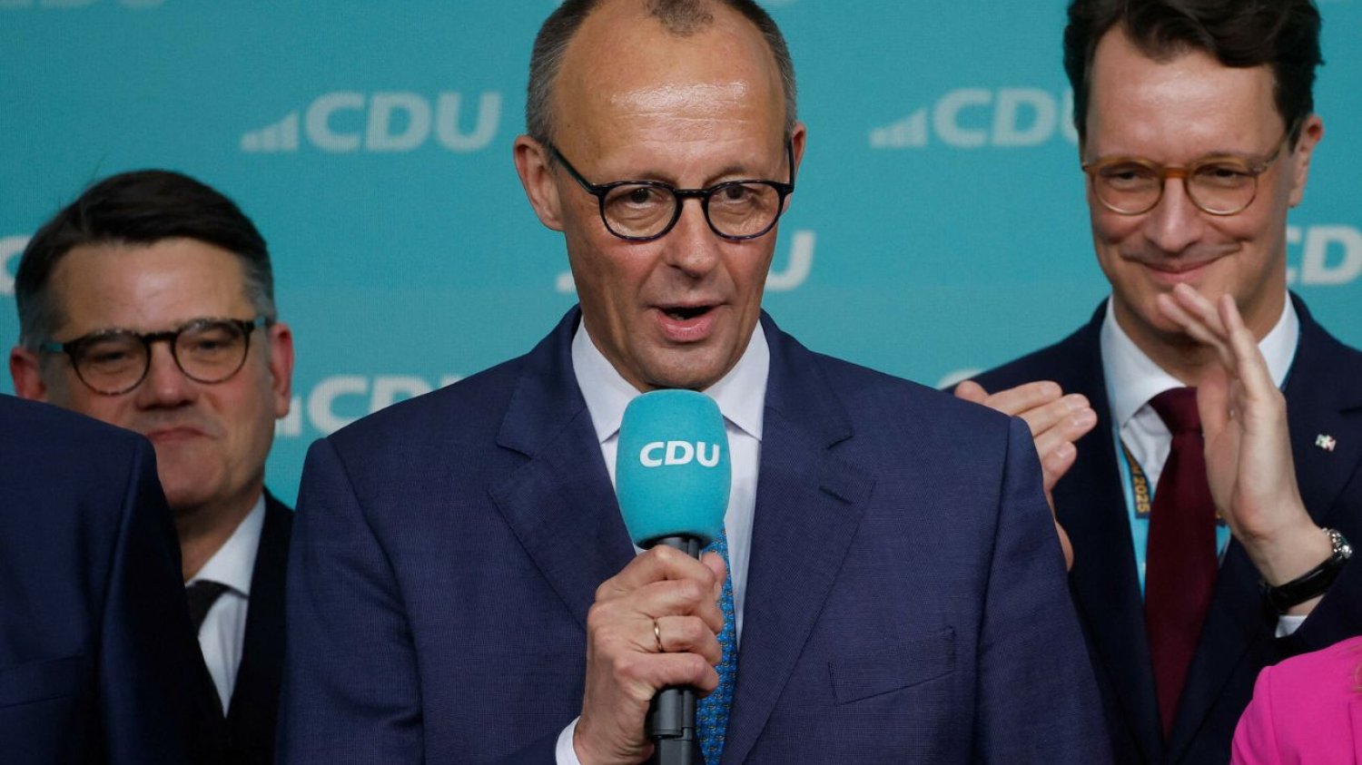 "Niemcy muszą wrócić do Europy". Friedrich Merz zabrał głos po wygranych wyborach. CDU/CSU wygrywa wybory do Bundestagu. Merz o powrocie Niemiec do Europy.