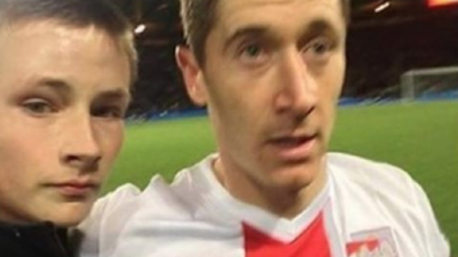 Gdyby nie jego selfie z Lewandowskim, Polska nie zremisowałaby ze Szkocją. Młody Szkot bohaterem internautów.