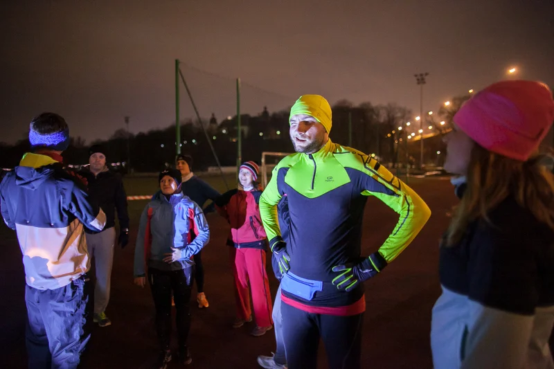 Uczestnicy programu PZU Biegaj na zdrowie