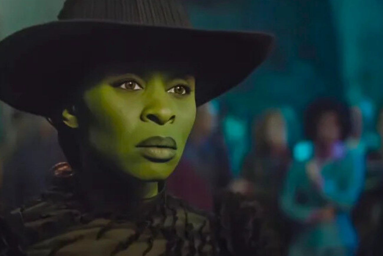 Cybtrhia Erivo gra Elphabę w filmie "Wicked". "Wicked": Cynthia Erivo jako Elphaba.