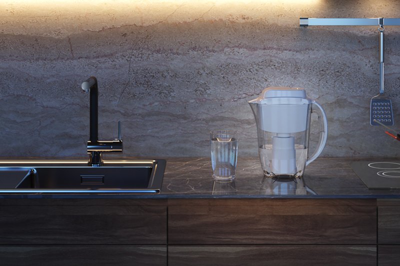 Dzbanek filtrujący J.SHMIDT 500 to inteligentny system przeznaczony do zaawansowanej filtracji wody pitnej