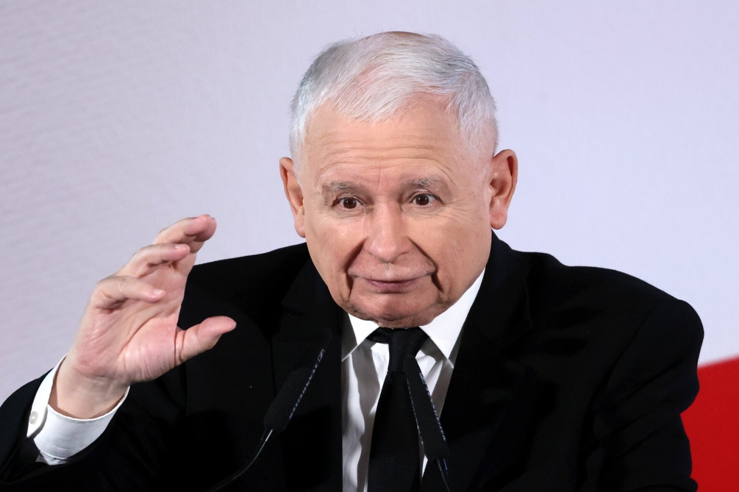 Prezes PiS Jarosław Kaczyński