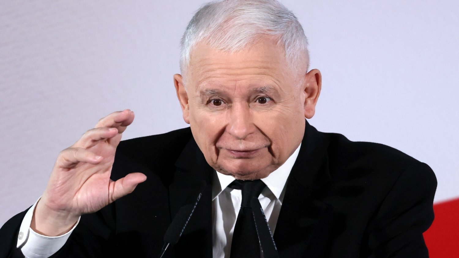 Prezes PiS Jarosław Kaczyński