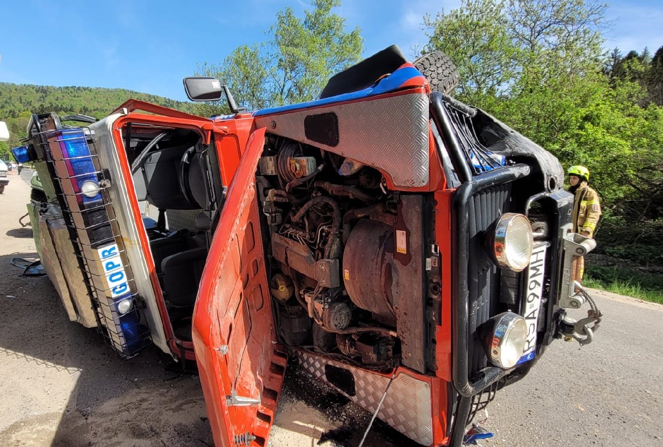 Bieszczady. GOPR ruszyło z pomocą turyście. Doszło do wypadku.