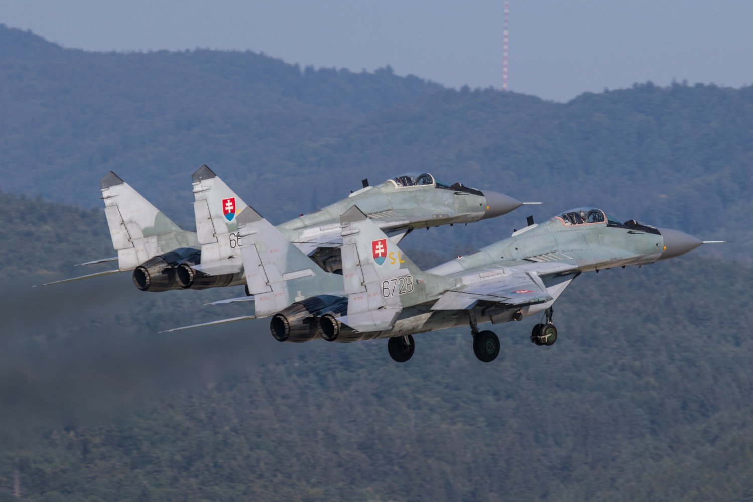 Słowacja przekaże ukrainie 13 myśliwców MiG-29.