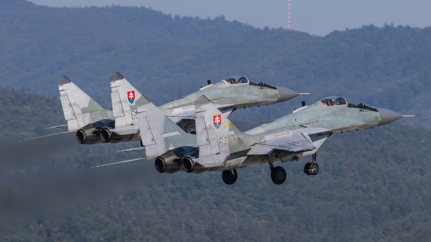 Słowacja przekaże ukrainie 13 myśliwców MiG-29.