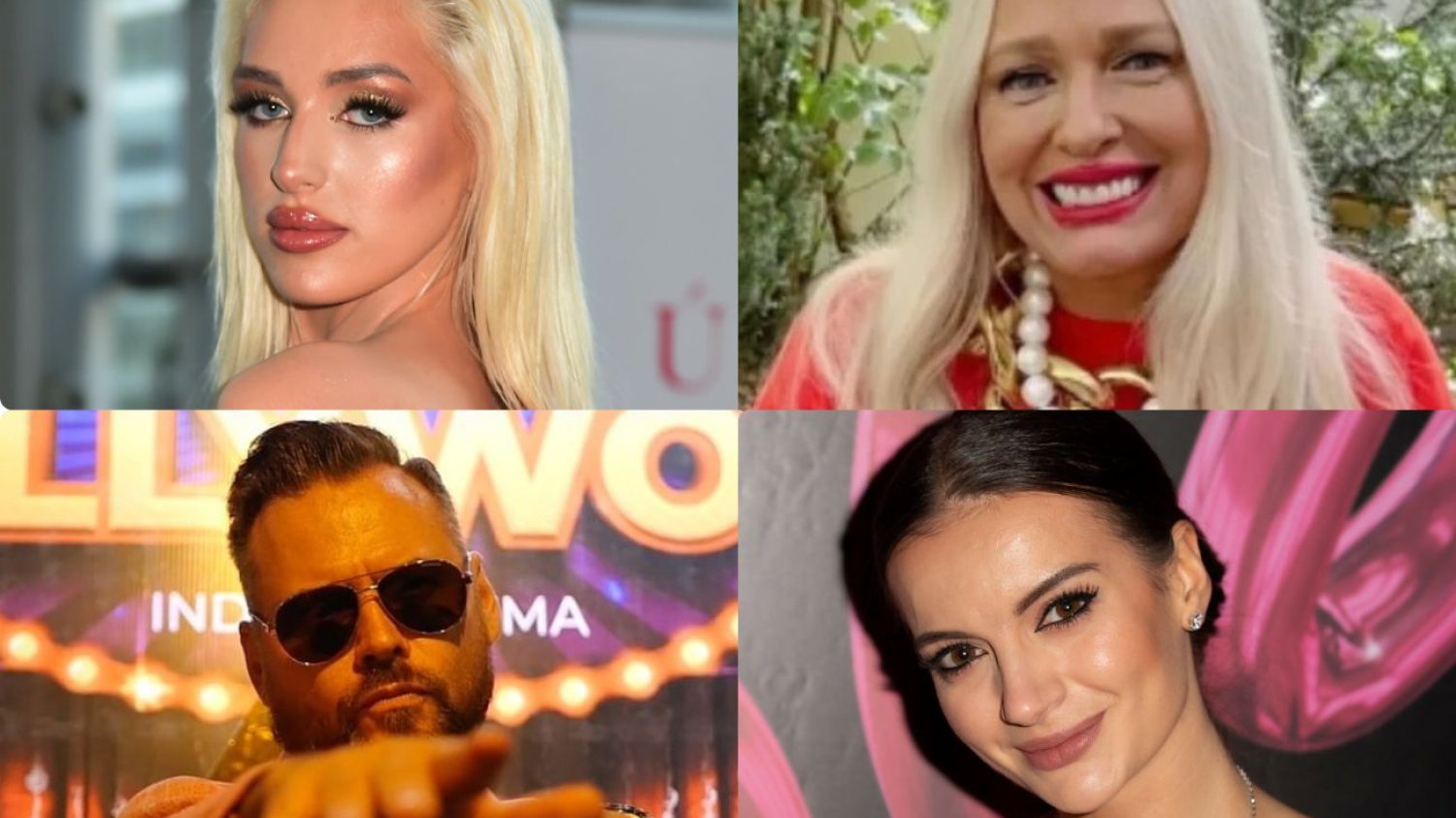 Caroline Derpienski i Katarzyna Nosowska, Natalia Janoszek i Krzysztof Stanowski