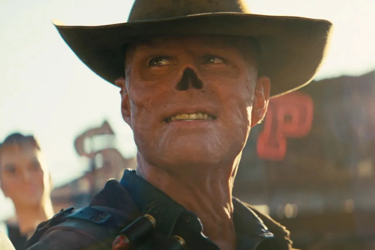 Walton Goggins jako Ghul w serialu "Fallout".