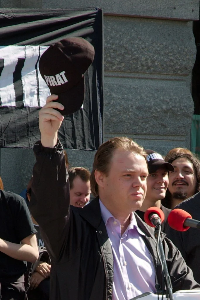 Rick Falkvinge, ojciec ruchu piratów.