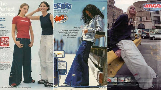 Kampanie spodni JNCO.