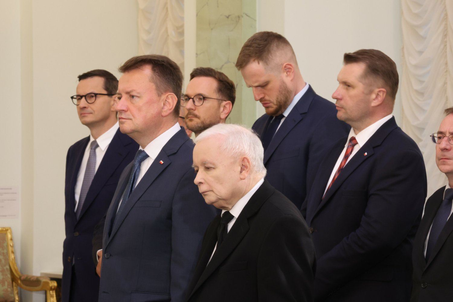 Na zdjęciu Jarosław Kaczyński i potencjalni kandydaci PiS na prezydenta.