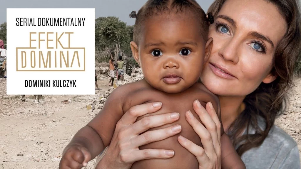 Plakat reklamujący program Dominiki Kulczyk