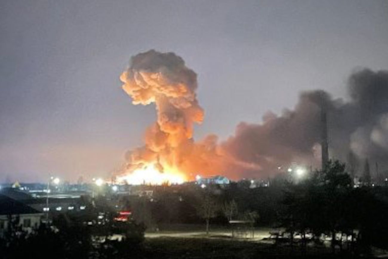 Stan wojenny na Ukrainie. W sieci pojawiają się nagrania wybuchów [WIDEO]