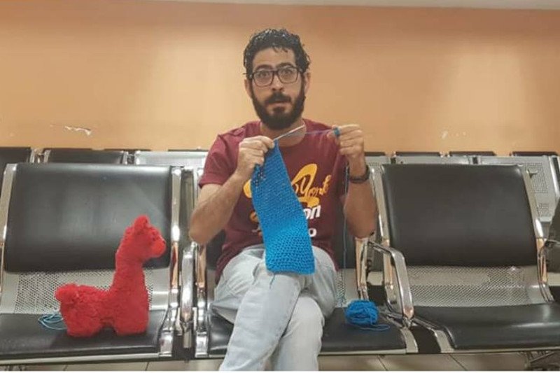 Hassan Al Kontar to uchodźca z Syrii, który spędził dziewięć miesięcy na terminalu lotniska w Kuala Lumpur.