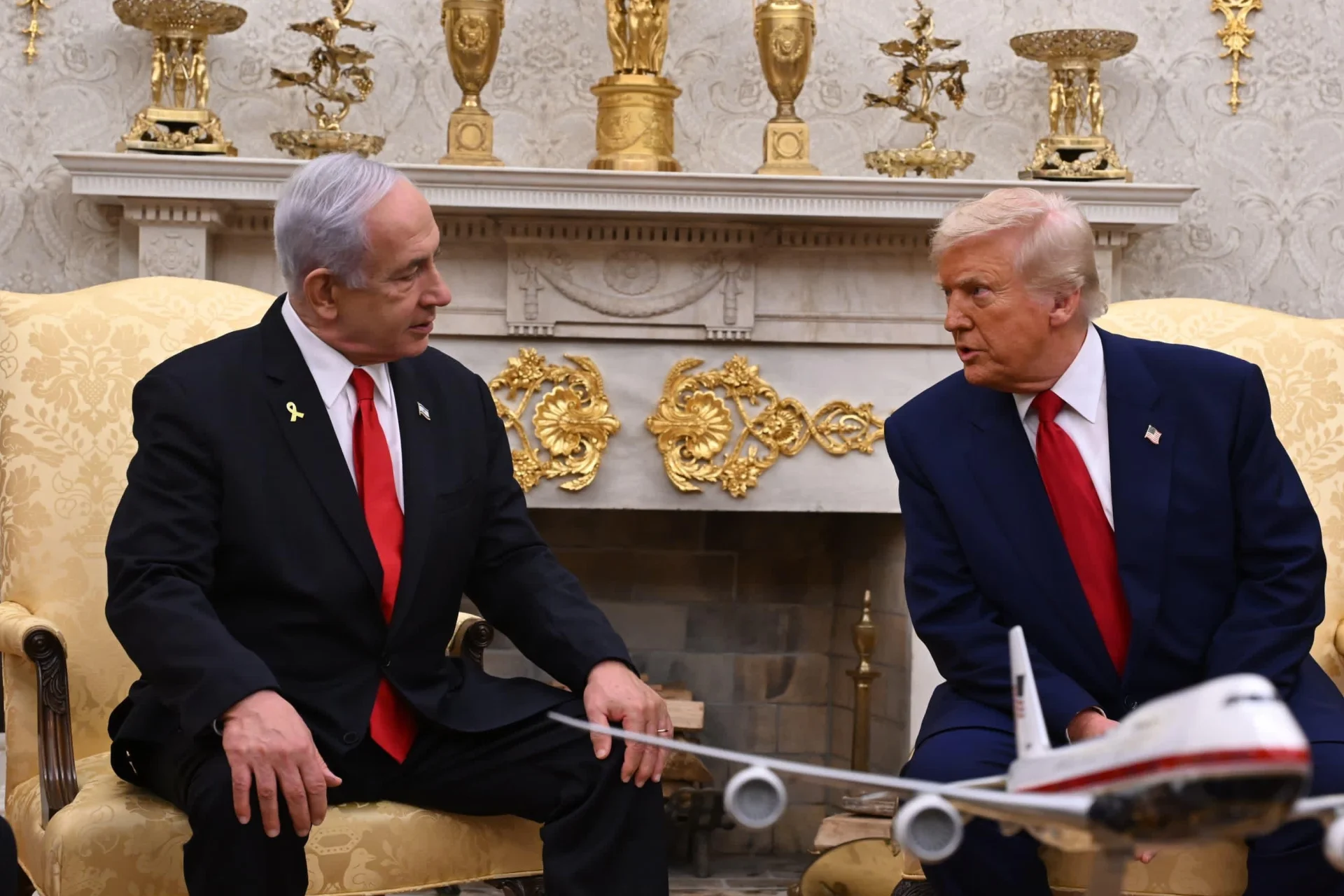 Izrael ma mieć nowy plan. Koniec wojny i dwupaństwowe rozwiązanie z Palestyńczykami Binjamin Netanjahu i Donald Trump