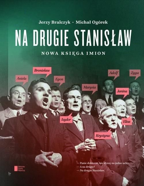 Jerzy Bralczyk Michał Ogórek
Na drugie Stanisław
Nowa księga imion