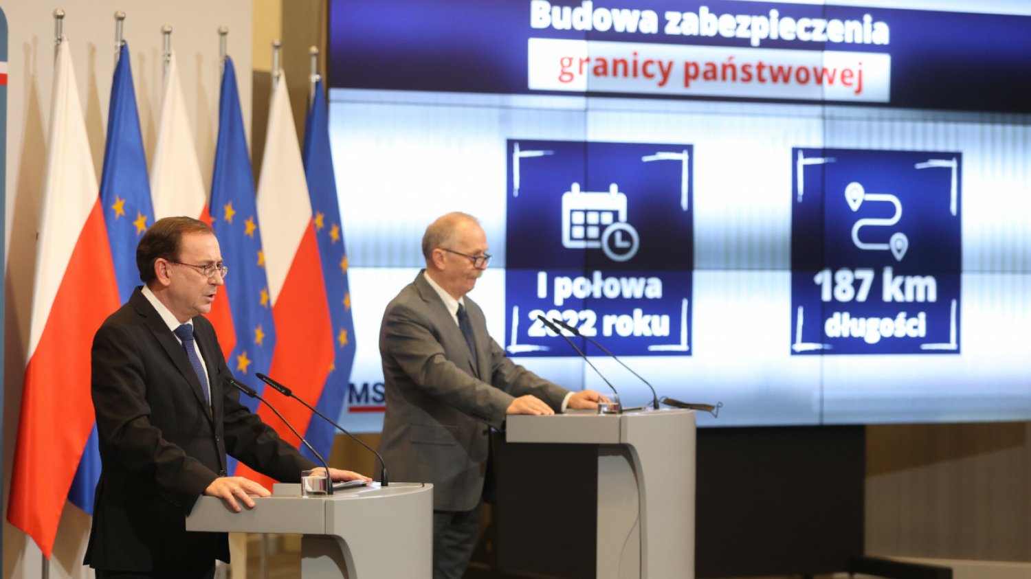 Ja będzie wyglądać nowa zapora na granicy? Kamiński zdradził szczegóły.