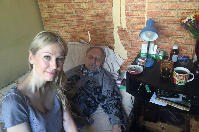 Magdalena Ogórek zamieściła na Twitterze zdjęcie z apelem o pomoc dla powstańca warszawskiego.