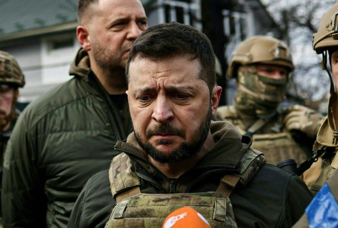 Wołodymyr Zełenski o inwazji Rosji: Nie jestem w stanie już płakać