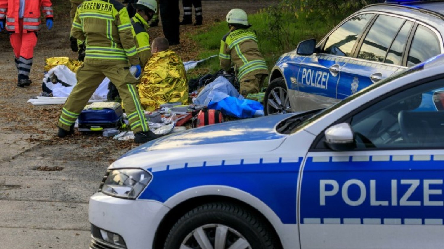 Wypadek polskiego autokaru w Niemczech (zdjęcie ilustracyjne)