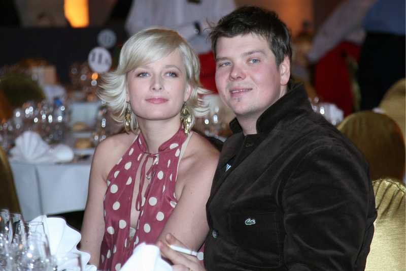 Michał Figurski z żoną Odetą Moro-Figurską