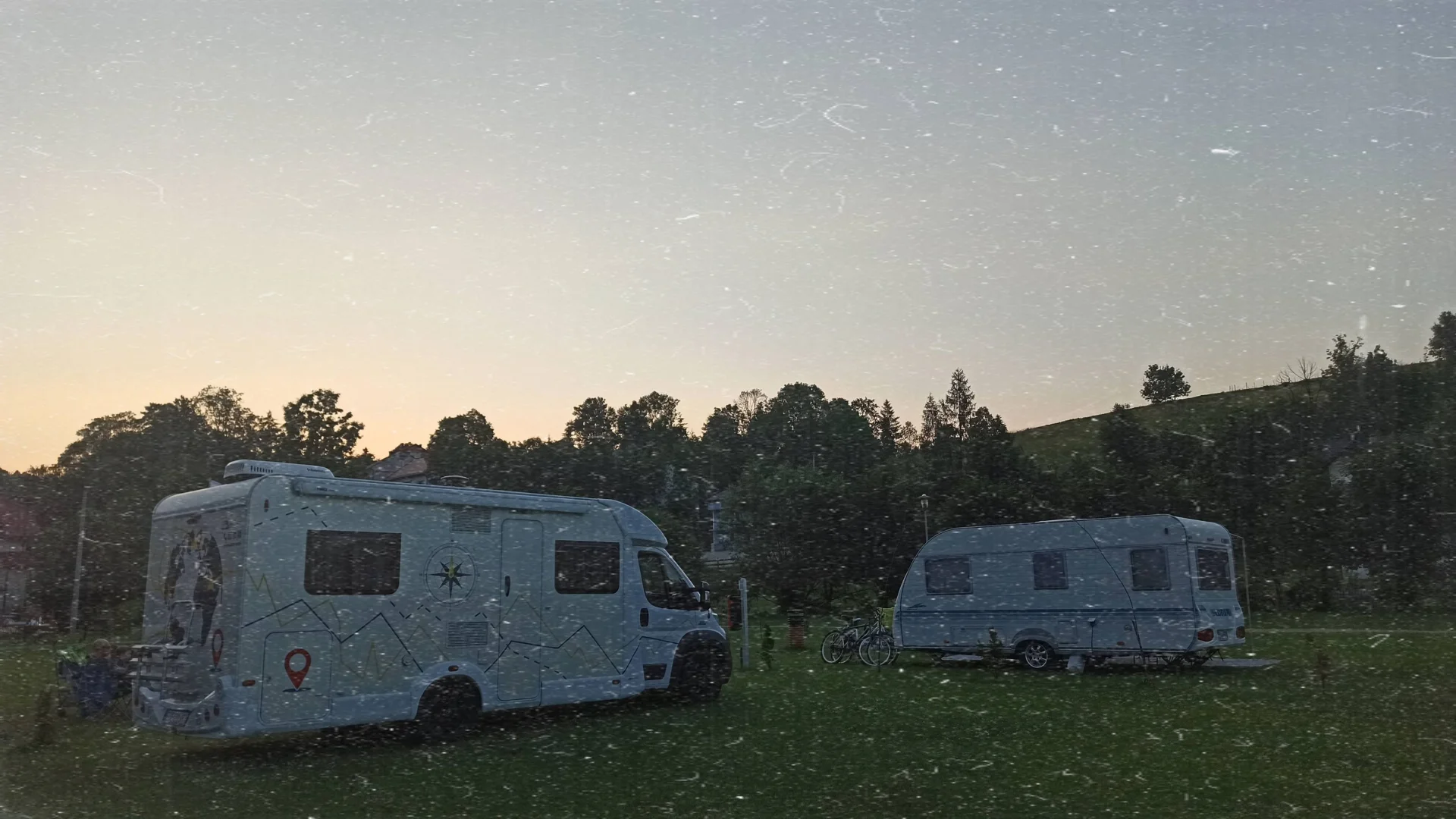 Pierwsza stacja: Camping Nasza Dolina