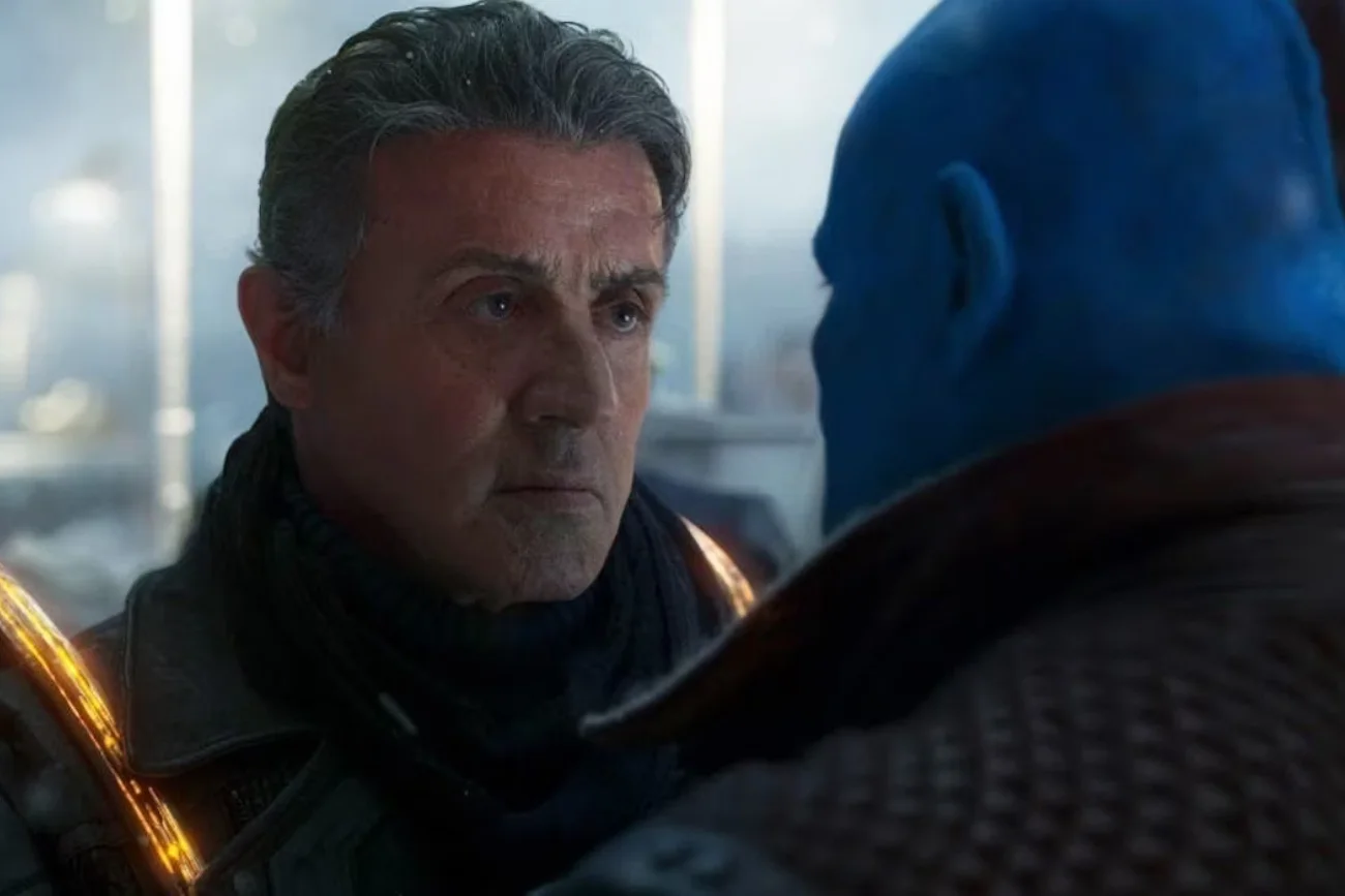Sylvester Stallone w filmie "Strażnicy Galaktyki 2".
