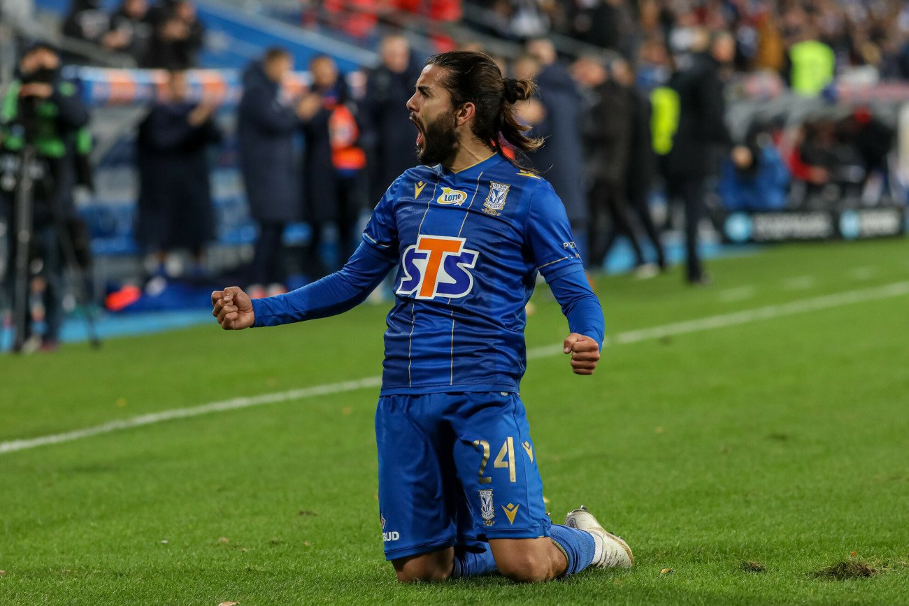 Joao Amaral dał Lechowi Poznań zwycięstwo swoim golem w twardym meczu z Piastem Gliwice.