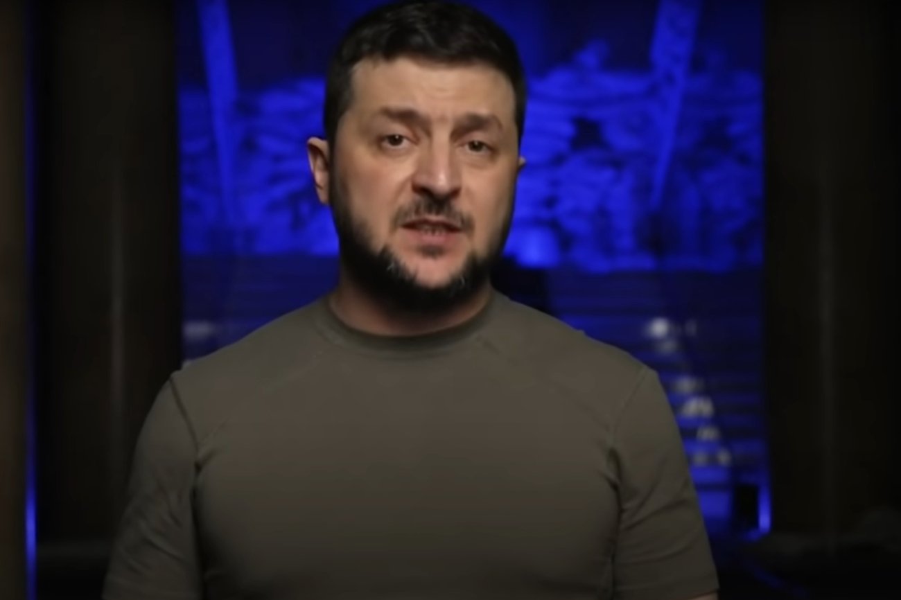 Grammy 2022. Wzruszające przemówienie prezydenta Ukrainy Wołodomyra Zełenskiego.