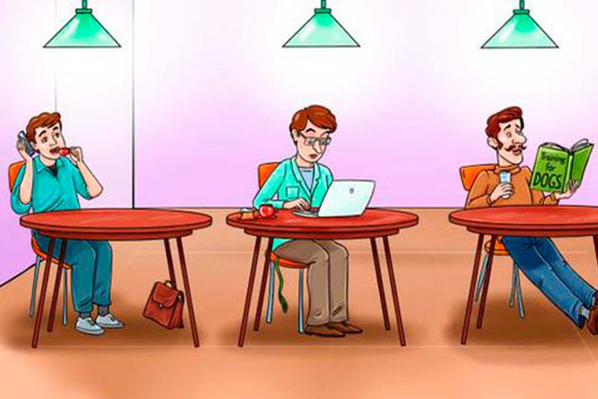 Który z tych mężczyzn ma psa? Zagadka dla spostrzegawczych