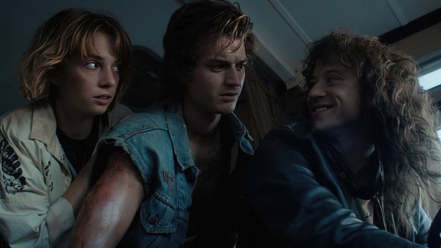 Robin, Steve i Eddie w "Stranger Things 4"