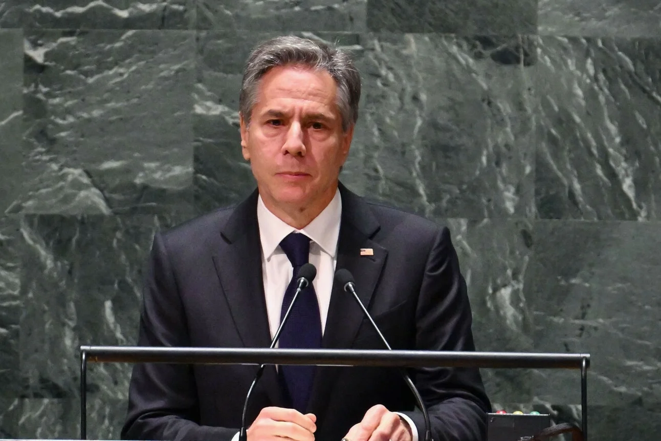 Sekretarz stanu USA Antony Blinken.