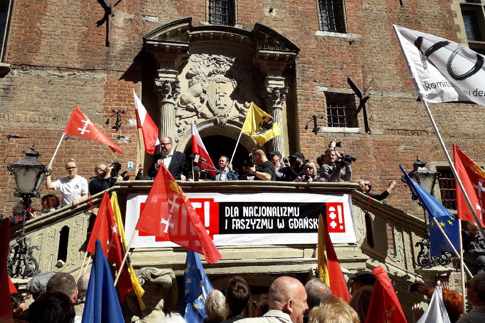 W Gdańsku miała miejsce antyfaszystowska demonstracja. To odpowiedź na marsz ONR