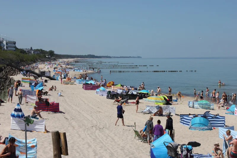 Plaża w Mielnie