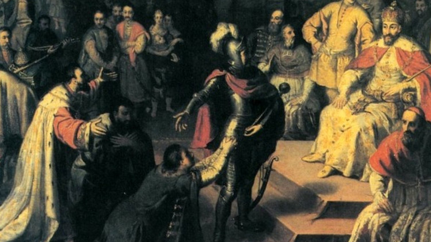 Hołd carów Szujskich –Jan Kanty Szwedkowski .