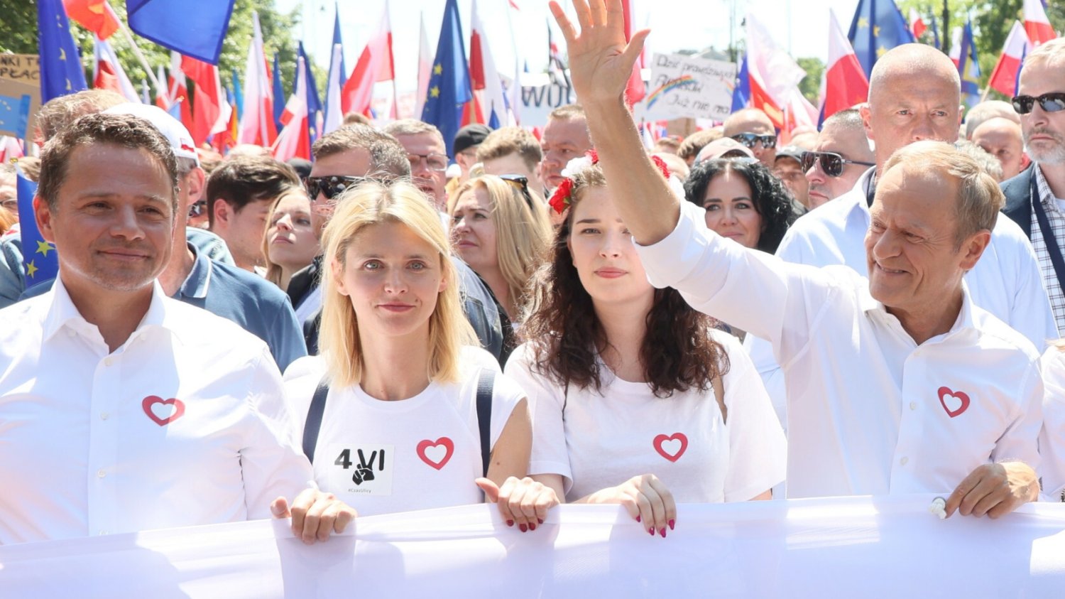 Masz 4 czerwca przeszedł przez Warszawę.