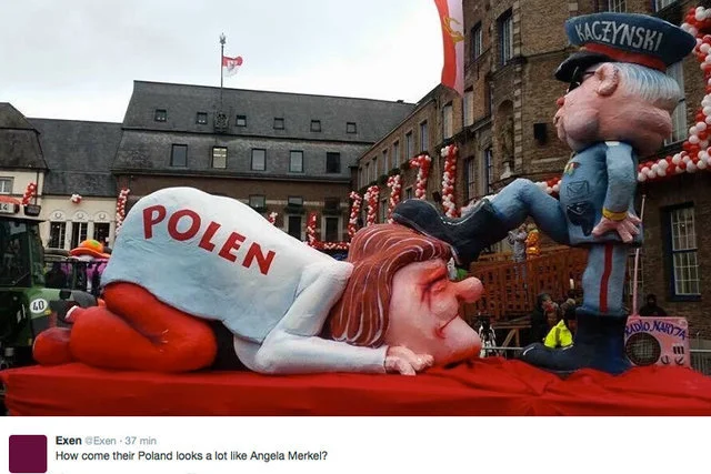 MSZ podejmie kroki w sprawie figury Kaczyńskiego, która pojawiła się na paradzie w Niemczech.