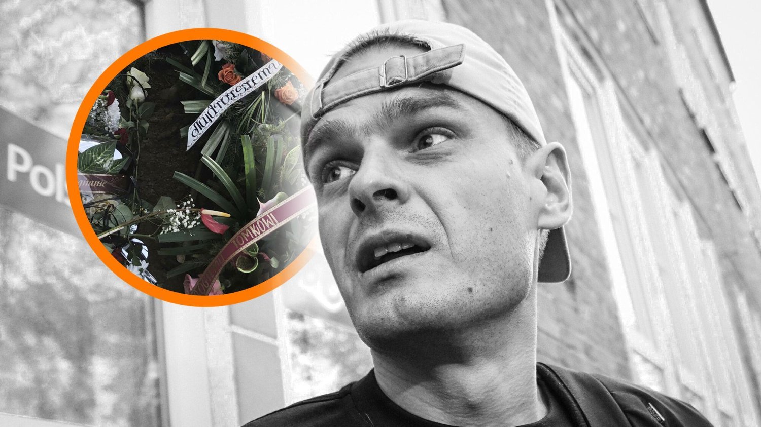 Tak 3-letni synek pożegnał Tomasza Komendę. Wzruszający napis na wiązance