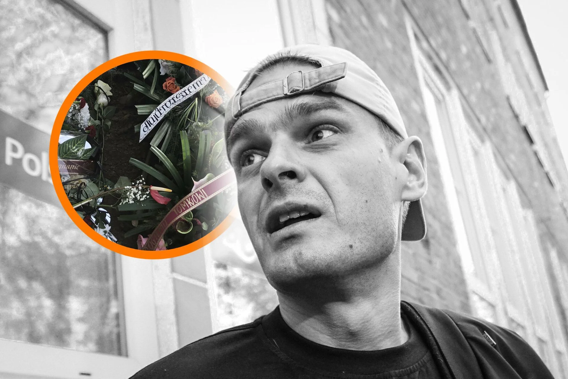 Tak 3-letni synek pożegnał Tomasza Komendę. Wzruszający napis na wiązance