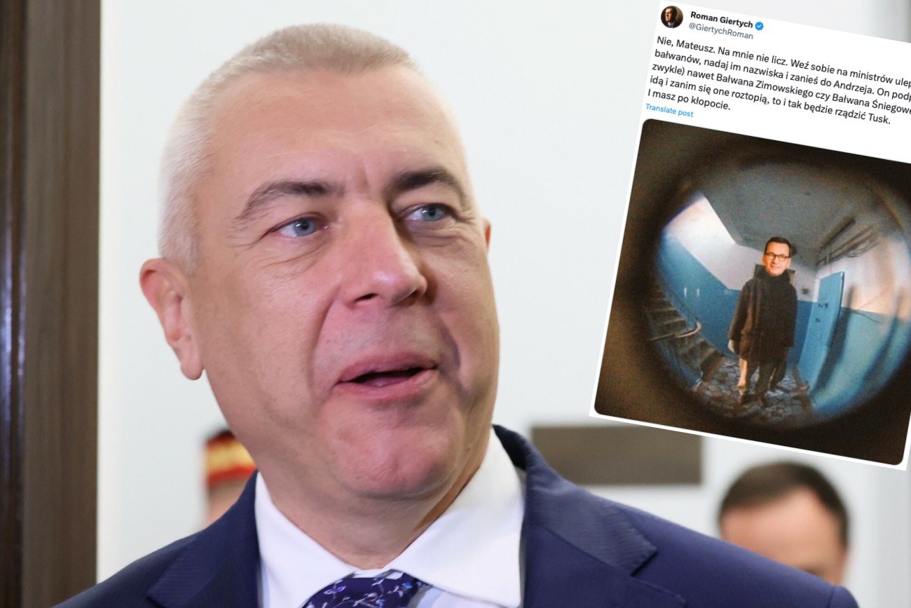 Roman Giertych zadrwił z Mateusza Morawieckiego