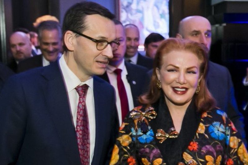 Georgette Mosbacher złożyła urodzinowe życzenia premierowi Morawieckiemu.