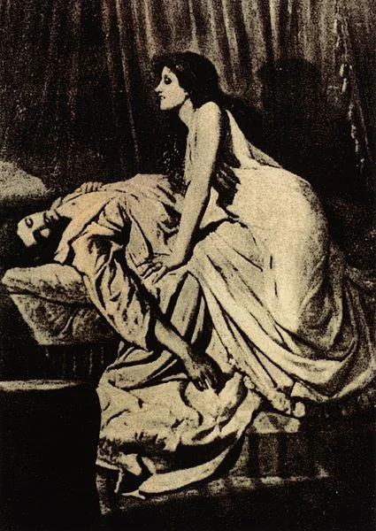 Philip Burne-Jones, The Vampire (1897).
