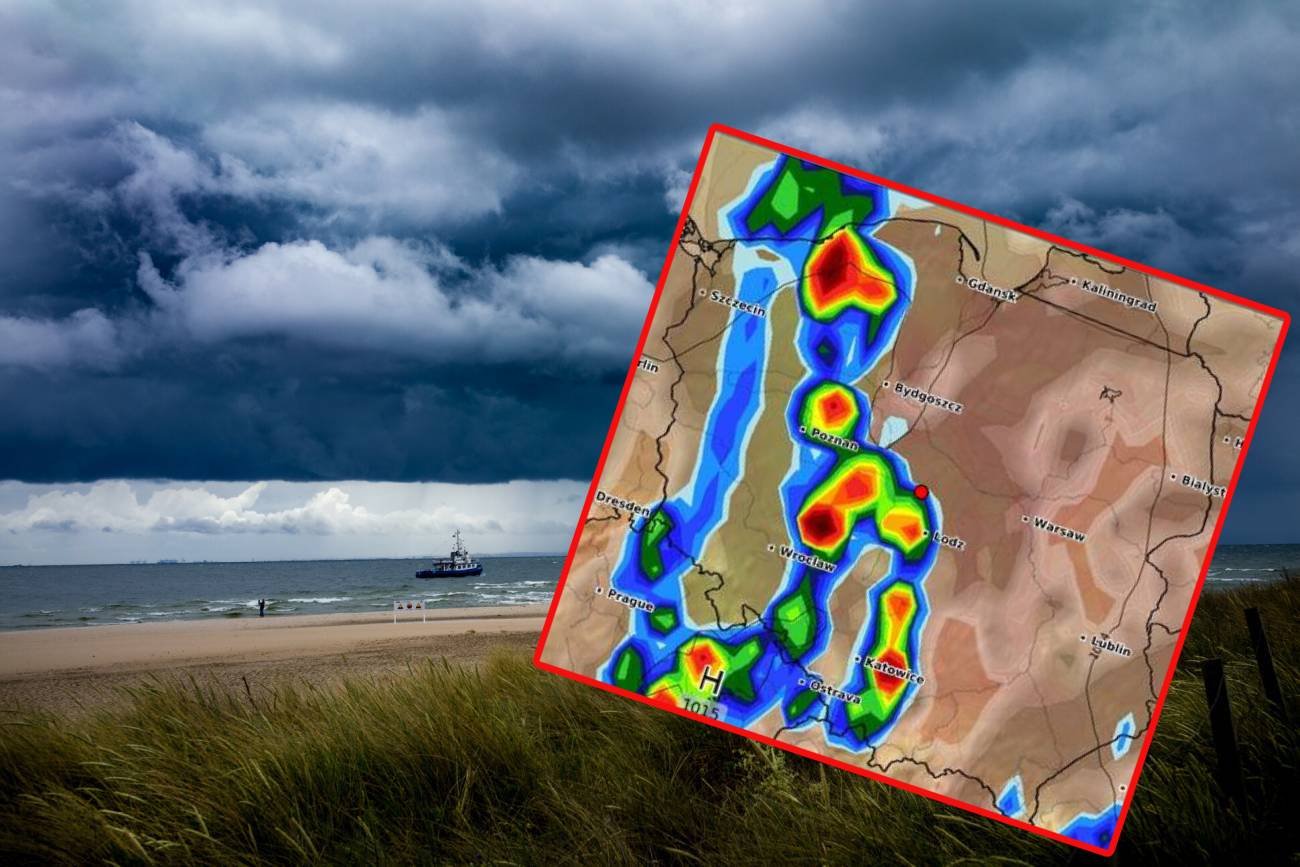 Nawałnica z Niemiec wchodzi do Polski. Turyści z tych kurortów muszą uważać