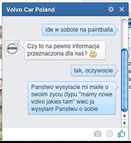 Sms-owe pogawędki z Volvo