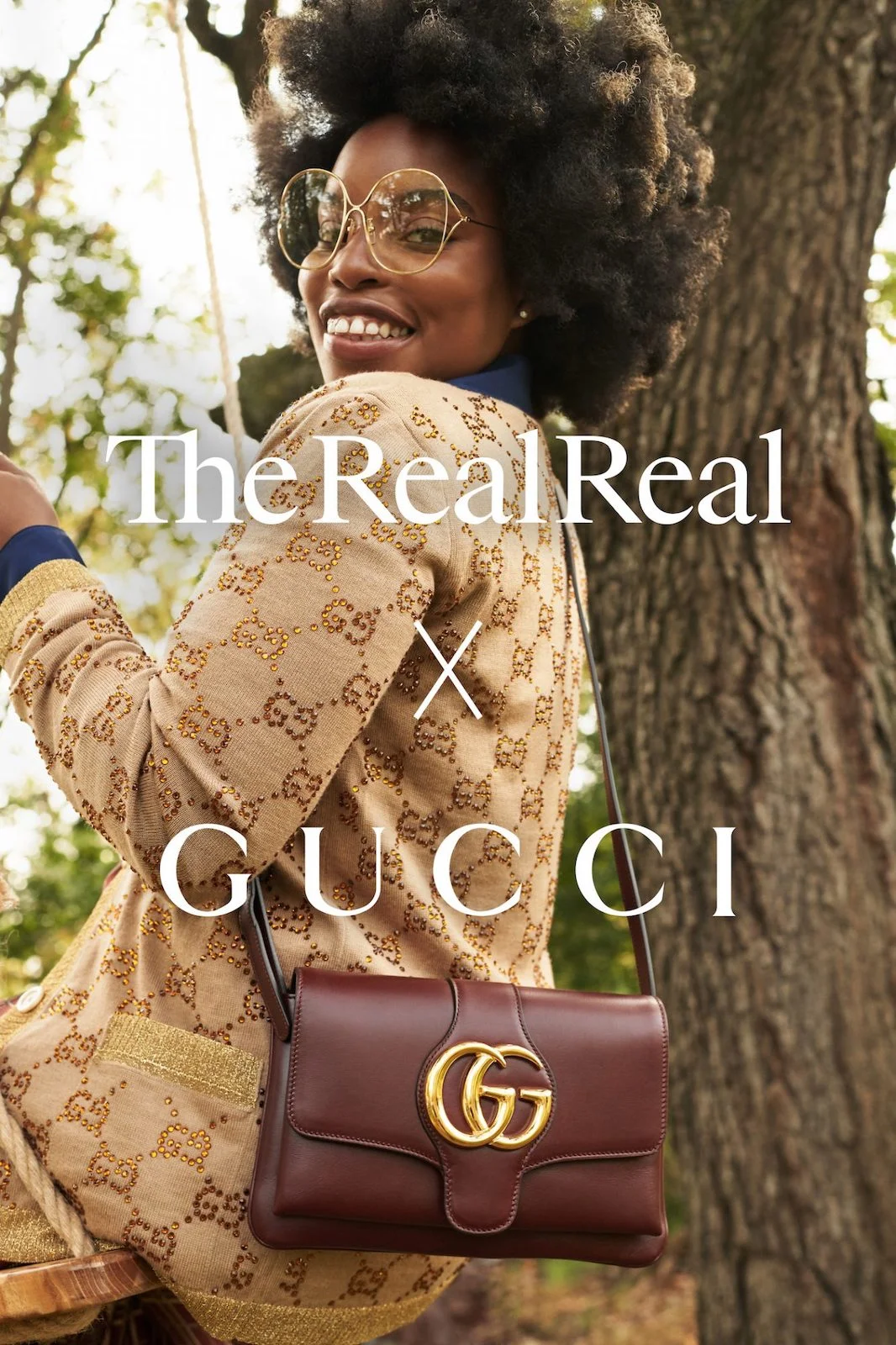 Gucci w odsłoniw używanej, lecz wciąż luksusowej